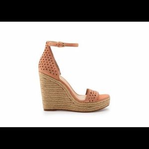 Botkier leather espadrille wedge